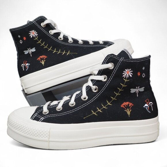 Converse Chuck Taylor All Star Lift Platform Hi 'Enchanted Garden' Women's 8.5 - Picture 1 of 11